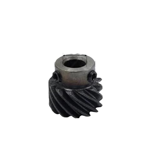 Engrenage hélicoïdal 1M 13 dents en acier usiné avec précision pour arbre 8mm