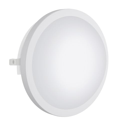 DOPO LIGHTING - Aplique de pared FAR redondo y blanco apto exterior IP54…