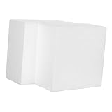 VERDANVERSE 2個方形ケーキ 製 練習用 フォームブ フォン 制 とディスプ 用の ッ