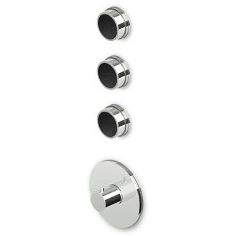 Zucchetti savoir thermostatique à encastrer avec 3 arrestations zsv098.CN, r99632 italien laiton pour maison et salle de bain, cuisine