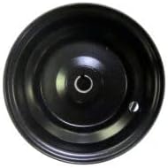 Replacement Rear Wheel Rim 6" Black for Coleman, Trailmaster and Hammerhead Mini Go Karts, Black