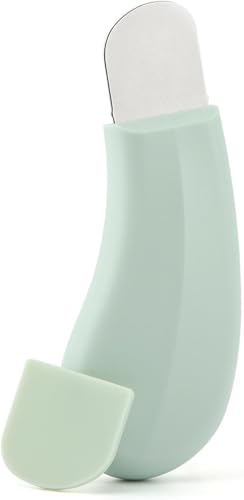 Blackhead Remover Tools - Nose Scraper - Metal Blackhead Extractor with Plastic Handle - Pore Cleaner for Face and Nose - Deep Cleansing Tool