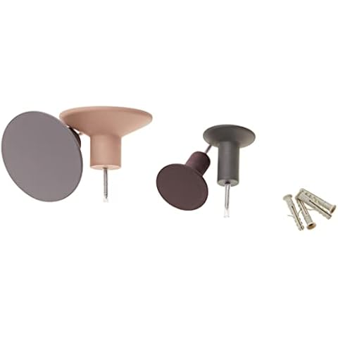 Blomus 65801 - Juego de 4 Ganchos de Pared Multicolor Cover