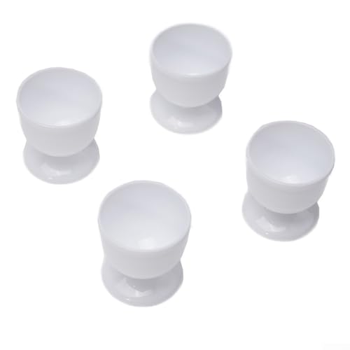 Clashpower Egg Cups 4/8Pcs Egg Holder for Boiled Eggs Plastic Egg Cups for Soft Boiled Eggs(4pcs), as picture show, ZYR0L4CAP84O4RZV941O21PHN4K