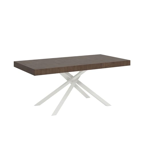 CasaArredoStudio Karida Mesa Extensible 180 (284) x 90 cm, marrón, Allungabile