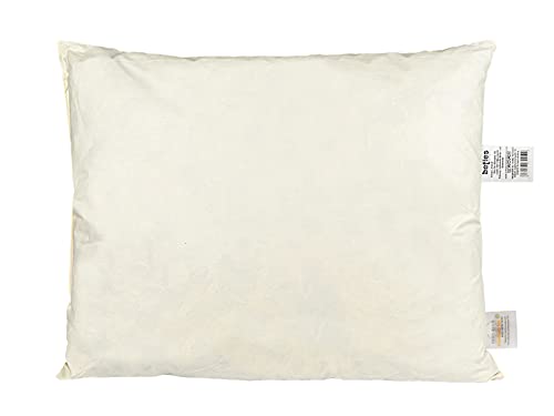 beties „Publik“ Federkissen ca. 40x50 cm Kopfkissen Sofakissen mit Federfüllung (echte Federn) vielfältige Größenauswahl, waschbar traditionell gefertigt Cover