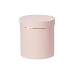 tiecawk Round Box for Flower Packaging Luxury Paper Cardbord Boxes with Lids for Valentine's Day Wedding DIY decoration Jewelry Storage Accessories (Pink)