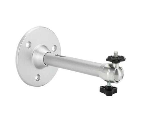 Support de plafond 21cm pour projecteur orientable avec filetage 6mm en métal rigide