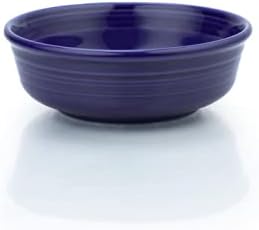 Fiesta® Classic Rim Small Bowl, 15oz (5.625") – Durable Ceramic, Lead-Free, Dishwasher/Microwave/Oven Safe – Made in USA Dinnerware - Twilight