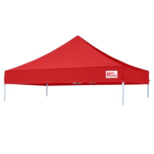 Image of MASTERCANOPY 10x10 Replacement Pop Up Canopy Top for Kingkong Frame Burgundy