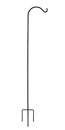 Panacea Heavy-Duty Shepherd's Hook, 90", Black