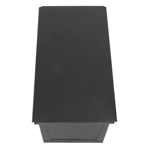 Hemoton Moule À Pain De Mie En Acier Inoxydable Avec Couvercle - Plat De Cuisson AntiadhéSif Pour Boulangerie Maison 22X12X10Cm