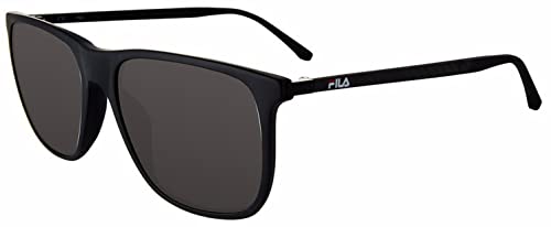 Lunettes Fila SFI299 rectangulaires noires mates taille 57 monture pour homme