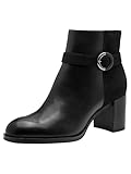 Tamaris Bottines à talon pour femme 1-25363-45 - Noir - Taille 37 EU, Noir, 37 EU