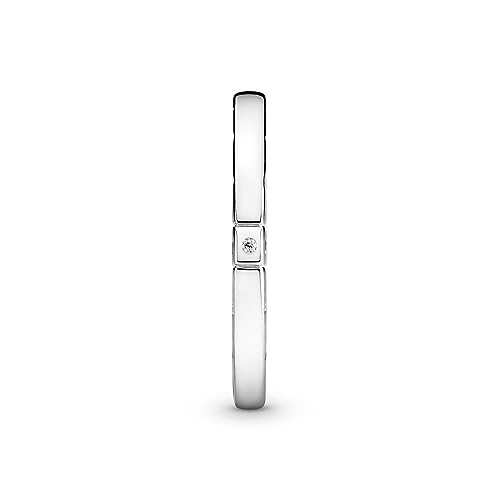 Bague cœur Pandora taille 52 métal précieux sans pierre anti-accroche