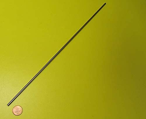 1055 Carbon Steel Hardened Shaft 4mm Diameter x 400mm Long 2 pcs