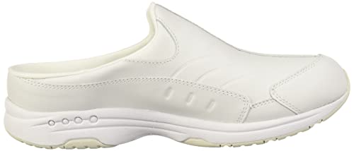 Easy Spirit Women's Tourguide Mule, White Leather, 9 Medium #TOP5