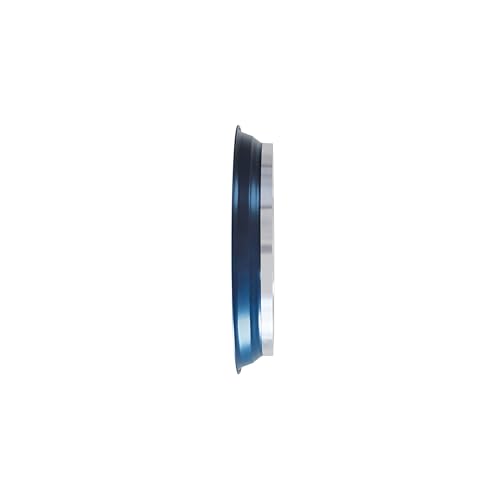 Image of Ajanta Home Decor Clock 15 Inch (370mm) Blue | Stylish Silent Sweep Wall Clock | Luxury Modern Design | Model 7087