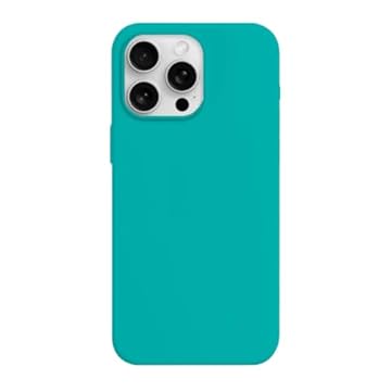 Capinha Compatível com Iphone 15 PRO MAX Preta, Branca, Azul, Rosa, Bordô, Roxo, Lilás, Flexivel, Tecnologia anti impacto, Aveludada com design PREMIUM (VERDE CLARO)