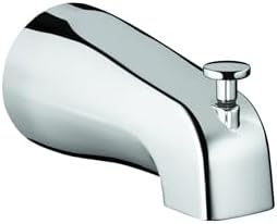 Hansgrohe Metropol 3" Tub Spout - Brushed Bronze Finish, Wall Mount, Model 32542141