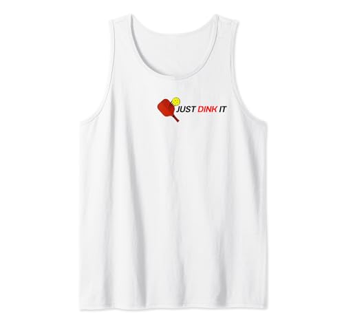 Divertente fan del giocatore di pickleball Just Dink It per bambini, donne e uomini Canotta