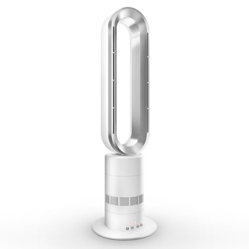 Eduzita TP18Pro 2-in-1 Bladeless Turmventilator - Heizgerät...