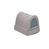 Imac Hygienic Tray Sandbox Cats - Vassoio sanitario Catera Sandbox Coperto Sandbox WC Gatti Zuma, 40 x 42,5 x 56 cm, Grigio