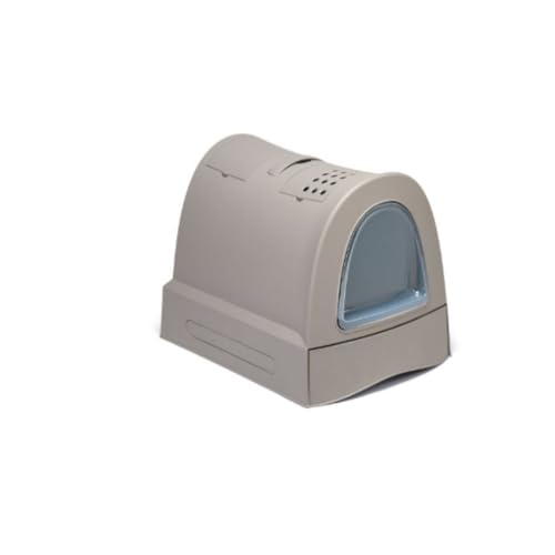 Arenero cubierto Zuma IMAC gris de 40x42,5x56 cm para gatos 2