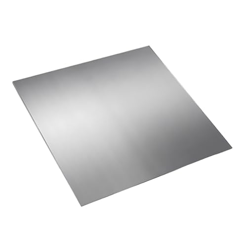 Placa de cuña de hoja de acero inoxidable 304, placa de hoja de metal de 2 mm de espesor para manualidades de cocina, metalurgia industrial, fabricación y reparación(100mm*50mm*2mm)