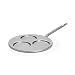 Produktbild de Buyer - Pfanne für 3 Blinis MINERAL B - 27cm Durchmesser - 5612.03, Silber
