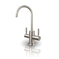APEC Instant Hot and Cold Reverse Osmosis Drinking Water Dispenser Faucet Brushed Nickel (Westbrook Faucet-HC-WST-NP)