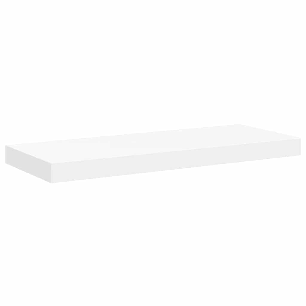 Étagère murale flottante blanche anti-encombrement pour petits espaces
