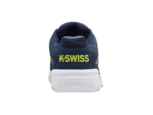 Image of K-Swiss Men's Hypercourt Express 2 Tennis Shoe, Moonlit Ocean /White /Love Bird, 10 M