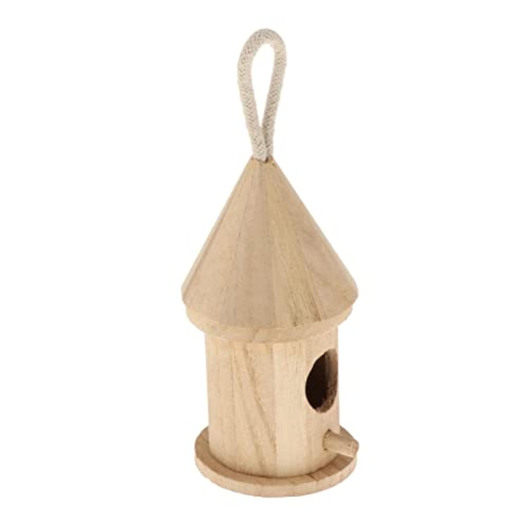 Wooden Bird House for Outside, Nesting Box