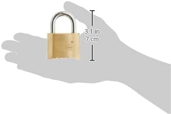 Master Lock Padlock, Set Your Own Combination Lock, 2 in. Wide, 175D (Pack of 4)