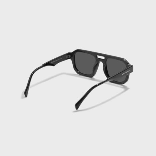 Buy SAM AND MARSHALL LEXEN Sunglasses I 400UV Protection I Square Sunglass I Men & Women at Amazon.in - Image 6