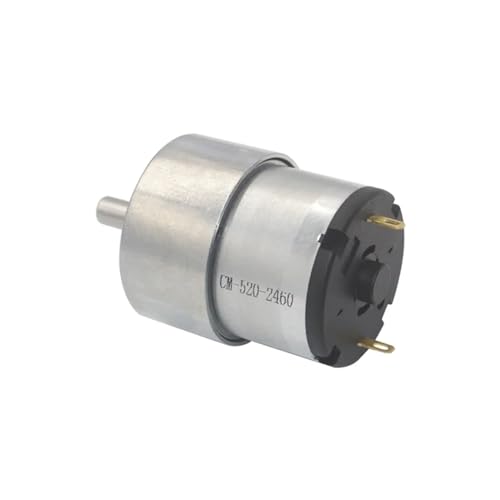 Moteur CC 12V JGB37-520 idéal pour motoriser un robot mobile