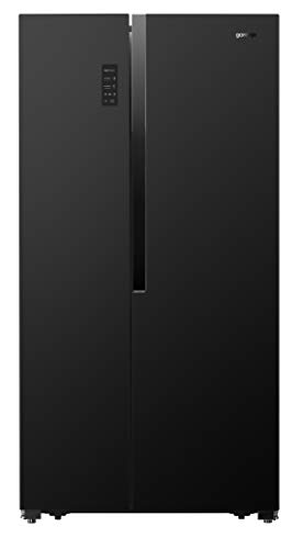 Gorenje NRS 9182 MB Side by Side / 178,6 cm/ 343kWh/ 339 L Kühlteil/ 177 L Gefrierteil/Inverter Kompressor/SuperCool/NoFrost/FastFreeze/Eiswürfelbereiter/A++, Schwarz