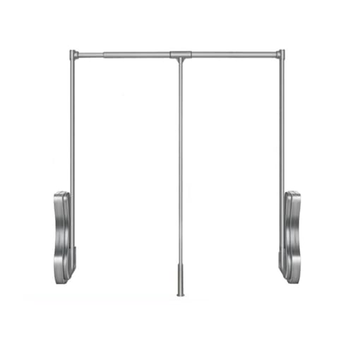 Tringle de penderie extensible haut de gamme avec amortisseur premium
