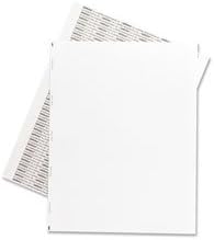 TAB59534 Transcription Label,Unruled,1/Sheet,8-1/2"x11",1000/BX,White.