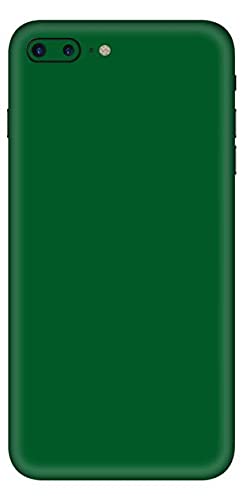 GRAB CASE Green Screen Protector Skin wrap for iPhone 7 Plus with Camera Protector (Back+Camera)