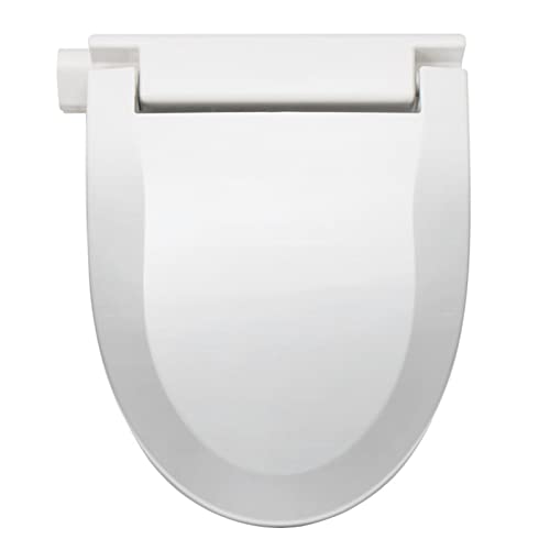 【Design premuroso】 C'è un piccolo spazio davanti al coperchio del water, che facilita l'apertura del coperchio del water ovale. È un comodo design ergonomico per migliorare la tua esperienza di toilette.