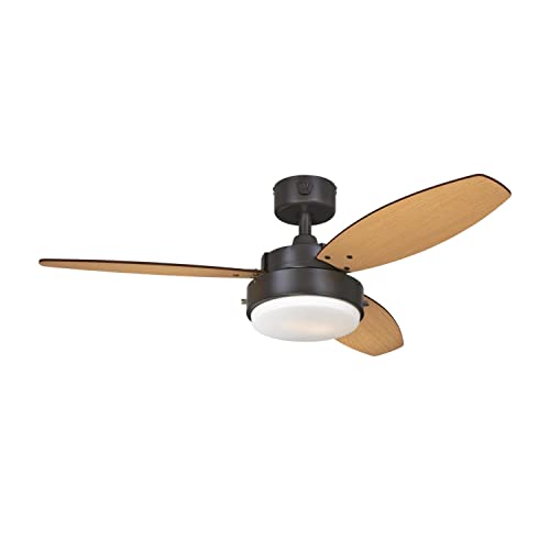 Image of Westinghouse Alloy LED Ceiling Fan with Light, 42-Inch, Oil Rubbed Bronze