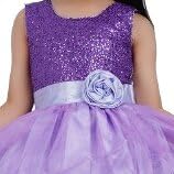 Image of Ripening Kids Sequined Ball-Gown for Your Little Princess's Birthday Celebration Girls' Dresses