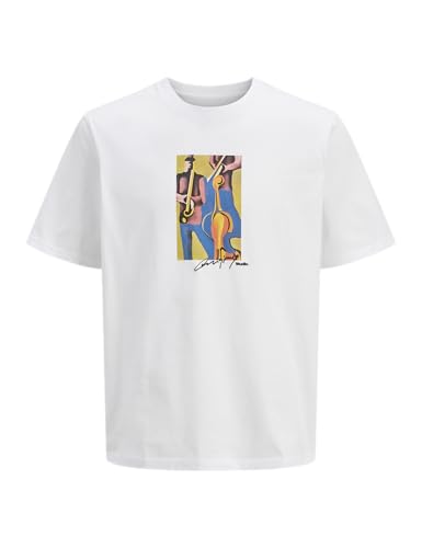 JACK & JONES Jormanchester Cubism Front Tee Ss Cn – Ansicht 1