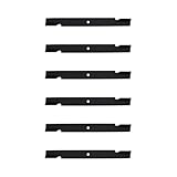 Set of 6 New Lawn Mower Blade Fits Bad Boy, Gravely, Fits Husqvarna, Scag, Universal, Universal Products Turf Master ZTR Zero Turn 72' Deck, Zero Turn Rider 72' Deck Models