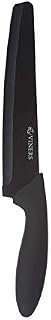 Viners 0305.213 Assure 8 Chef Soft Grip Handle Safety Kitchen Knife with a 10 Year Guarantee | Stainless Steel, Black