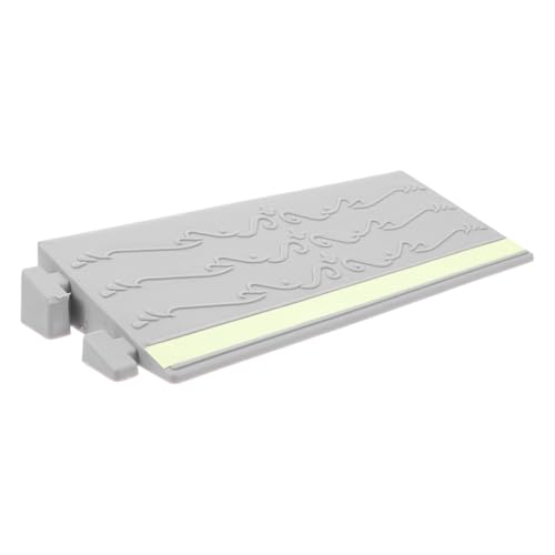 SMASOLO Glow Dark Robot Vacuum Ramp Plastic Non-slip Transition Strip for Door Thresholds and Indoor Steps Easy Installation Floor Ramp for Robot Cleaner Versatile Household Use