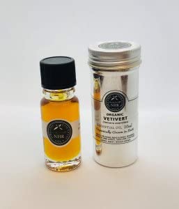 Aceite esencial orgánico de Vetivert 5ml NHR Organic Oils miniatura 1