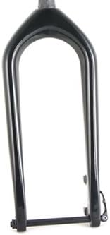 Full Carbon Fiber 26 Inch 150mm Fat Bike Disc Brake Fork Tapered Carbon Steerer Replacement Rigid